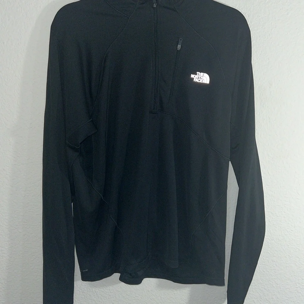 North Face Men's 1/4 Zip Long Sleeve Layer Shirt flashdry base layer Gorpcore